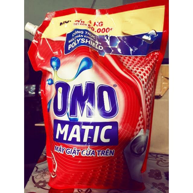 Siêu rẻ NƯỚC GIẶT OMO MATIC 4KG VÀ 3.7KG