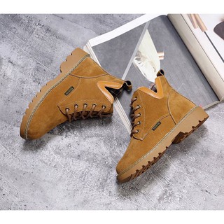 [Quảng Châu] Giày Boot Martin Da Lộn Hàn Quốc 2018