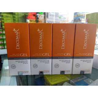 Gel ngừa mụn Nanocurcumin DECUMAR Advanced 20g