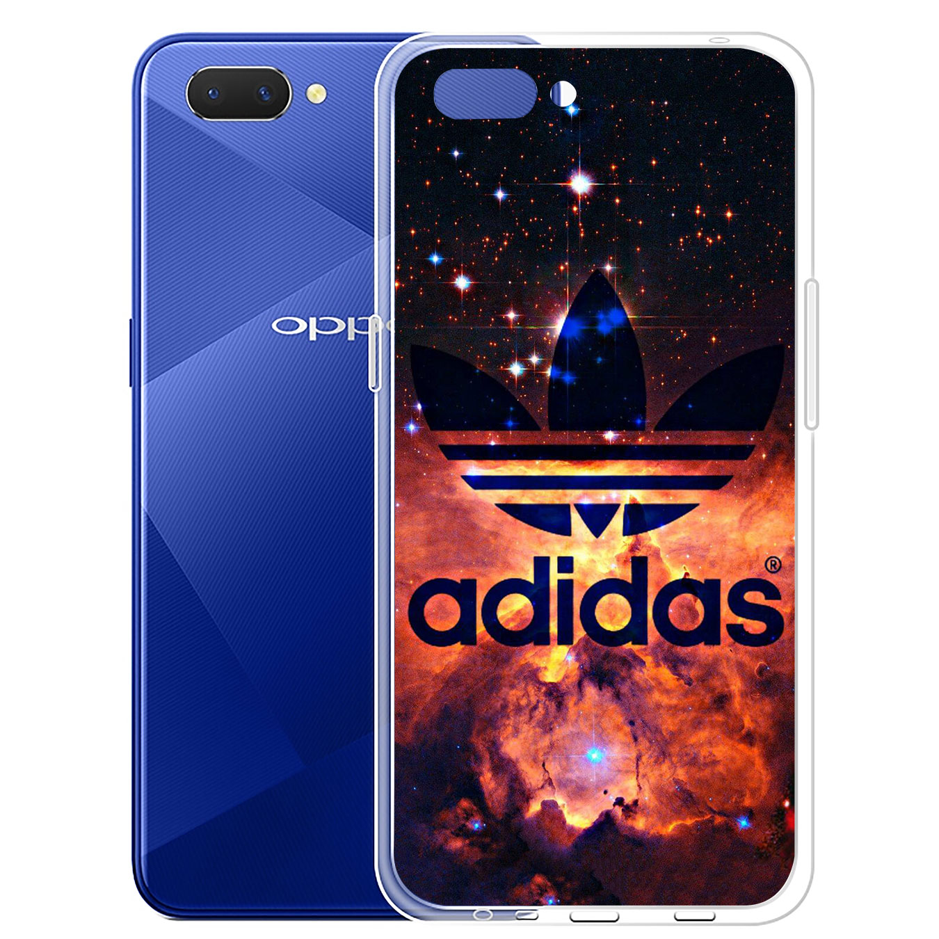 Ốp lưng silicon hình logo Adidas cho Samsung Galaxy Note 10 Lite S8 Plus 20 Ultra 8 9 M31