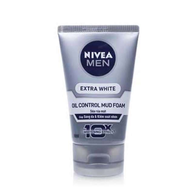 Sữa Rửa Mặt Sáng Da Và Kiểm Soát Chất Nhờn Nevia Men Extra White 100g( hàng công ty) mẫu mới | BigBuy360 - bigbuy360.vn