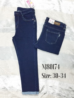 Quần jeans 2 da lửng