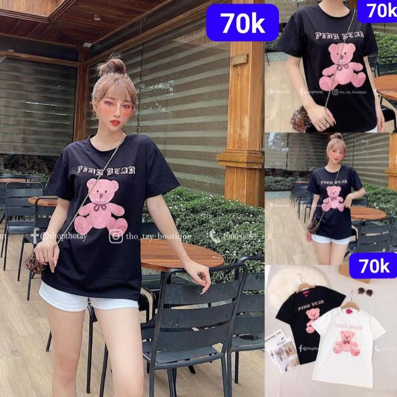 Áo thun gấu siêu cute