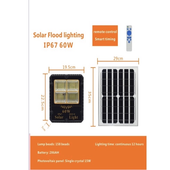 ĐÈN PHA NĂNG LƯỢNG 4 Ô CAO CẤP CÔNG SUẤT 60W VÀ 100W BẢO HÀNH 12 THÁNG
