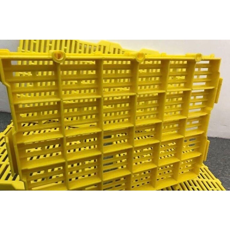Tấm Lót Sàn Vàng Nhựa Vệ Sinh Cho Chó Mèo Thú Cưng 40x55cm (Bao Trả Nếu Sàn Kém Chất Lượng, Yếu, Mỏng)