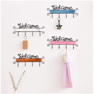 [NEW] Móc chữ Welcome đa năng treo chìa khóa, đồ dùng cá nhân tiện lợi