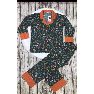 Bộ pyjama xuất hàn hãng Ulal* vải kate mềm