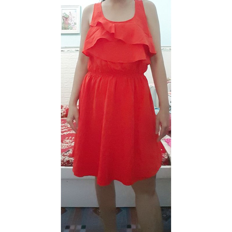 Thanh lý đầm đẹp xanh. do. xam trang size M. S. SX dưới 50kg. 48kg nguyen tag