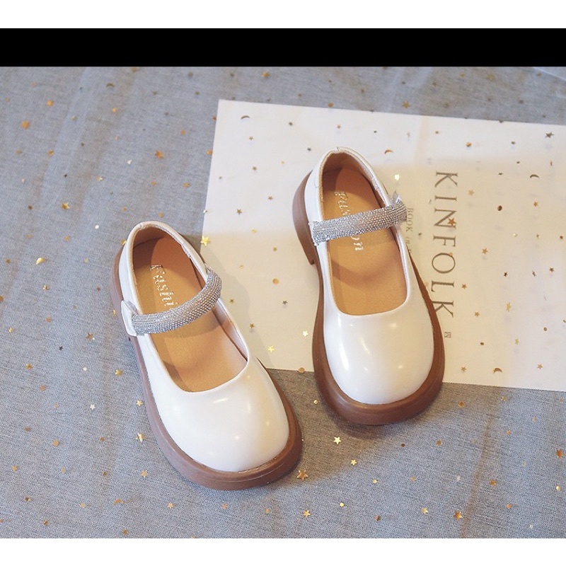 Giày búp bê da cho bé gái phong cách hàn quốc cho bé 3-12 tuổi