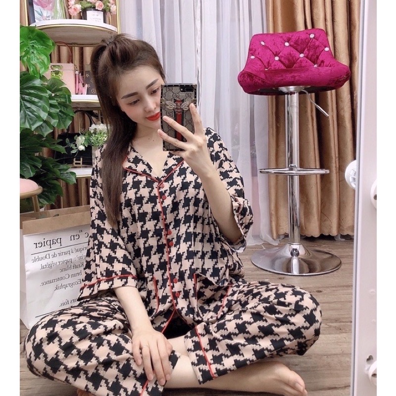 Đồ bộ Lụa cánh dơi 55-100kg lụa mango Bigsize mịn mát