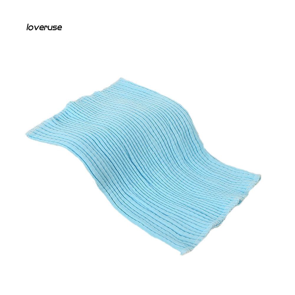 Miếng vải cotton 24cm x 15cm màu trơn bọc vùng bụng của em bé giữ ấm tiện dụng