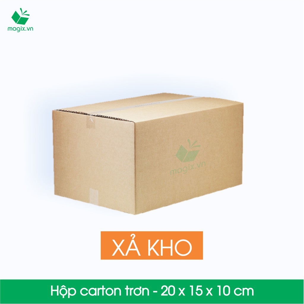 XẢ KHO - 50 Thùng hộp carton 20x15x10cm