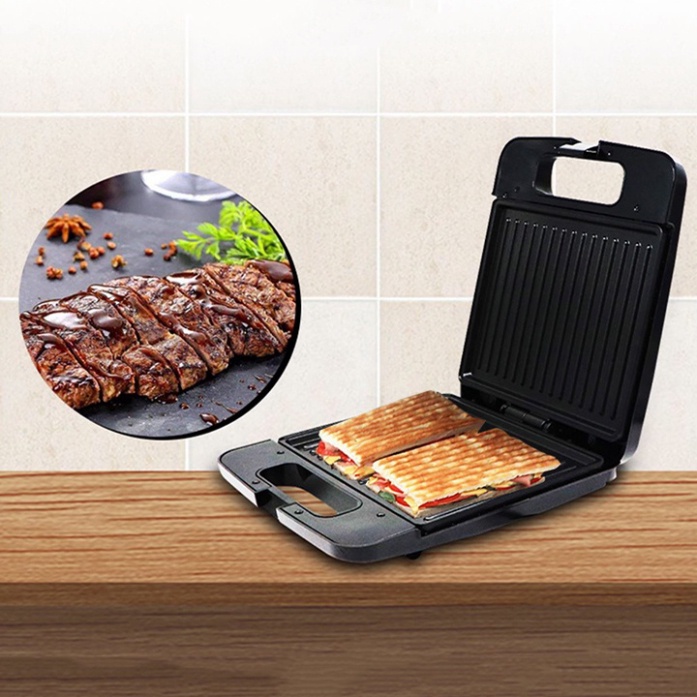 Máy nướng thịt ốp la trứng, nướng bánh mì cao cấp Sokany
