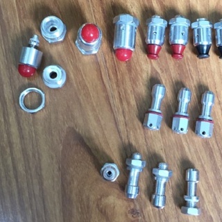 Nút phụ, Van xả an toàn Chân van nồi áp suất, linh phụ kiện nồi áp suất ga Living Cook núm áp thấp gas