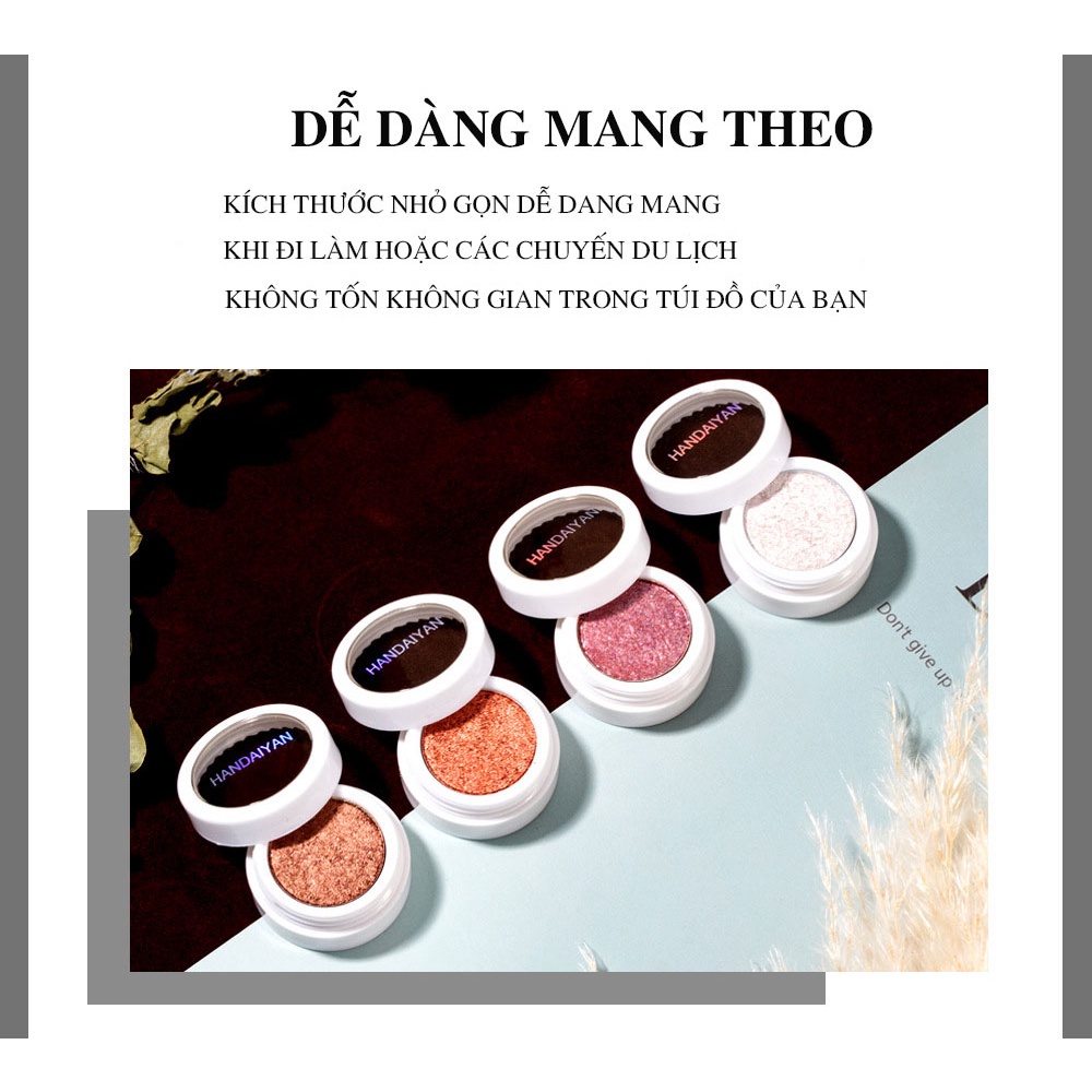 Phấn Mắt Lẻ Nhiều Màu Tự Chọn HANDAIYAN MASHED POTATOES EYE SHADOW Bền Màu Nội Địa Trung 2.5G  JP2