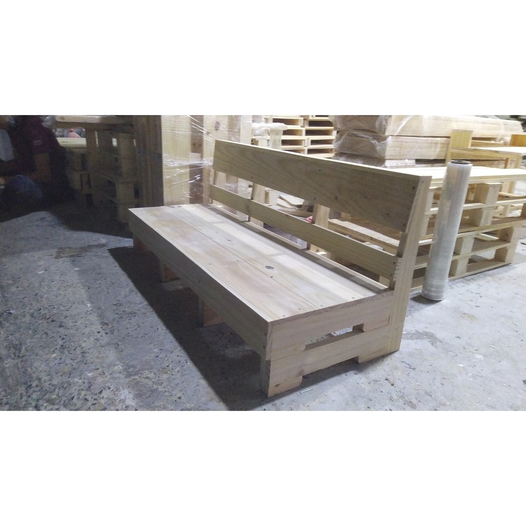 Ghế Sofa Gỗ, Ghế sofa pallet, Size 130x40x20cm