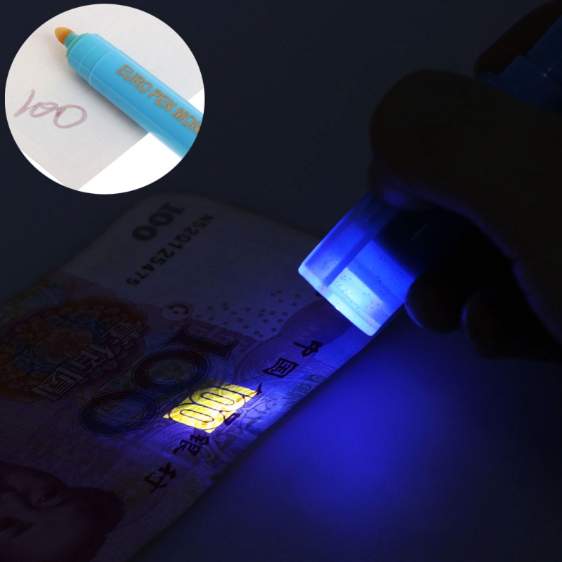 Máy Dò Tìm Tiền Giả 2 Trong 1 Bằng Tia UV