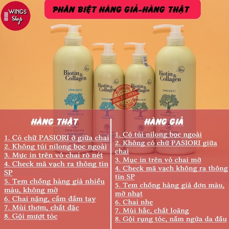 ( Chính Hãng ) Dầu cặp Biotin gội +xả 1000ml