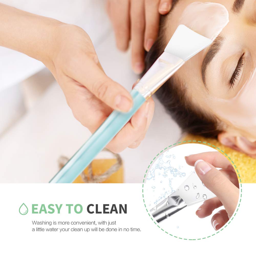 (Hàng Mới Về) Set 2 Cọ Phết Mặt Nạ Bằng Silicon Mềm Chuyên Dụng | BigBuy360 - bigbuy360.vn