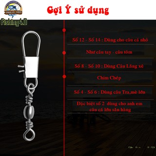Khóa Link câu cá - Đủ size - KL02