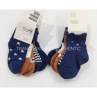 Set 5 đôi tất HM auth cho bé