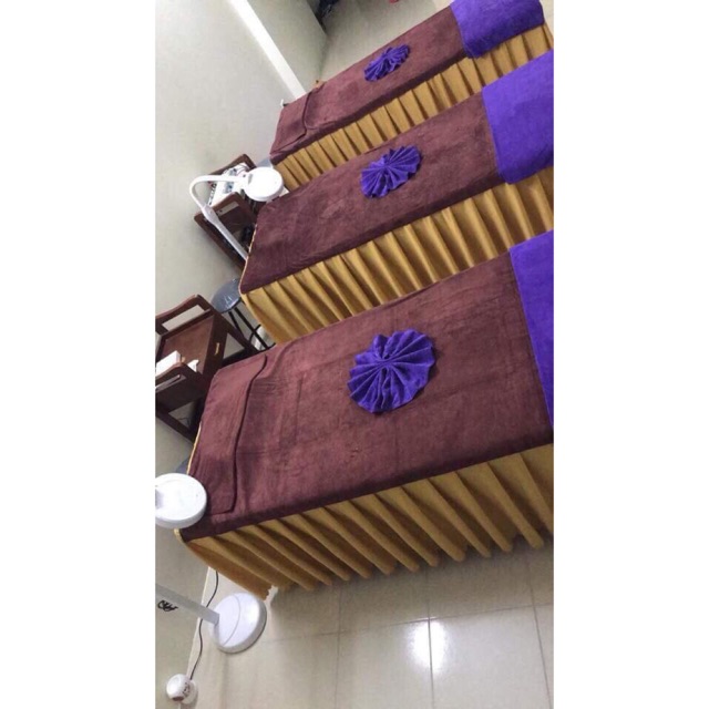 Ga/Drap (gra) trải gường spa, phun xăm...vải kate không nhăn | BigBuy360 - bigbuy360.vn