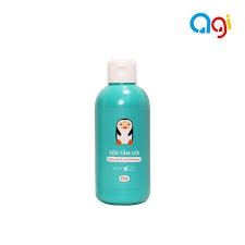 Sữa tắm gội Agi 200ml có 3 mùi hương tương ứng màu sắc của chai xanh - đỏ - vàng cho các Mẹ lựa chọn