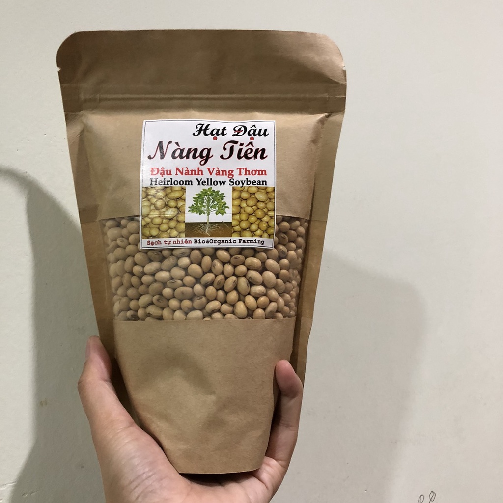 Đậu nành - Nàng Tiên, vỏ mỏng, vàng thơm