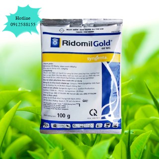 Thuốc Trừ Nấm Bệnh Cho Cây Trồng Ridomil Gold 68WP (Gói 100g) - VTNN Bắc Từ Liêm