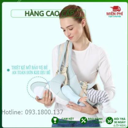 [HÀNG CAO CẤP] ĐỊU EM BÉ AIXINTU - CÓ GHẾ CHỐNG GÙ, ĐỊU NGỒI CHO BÉ