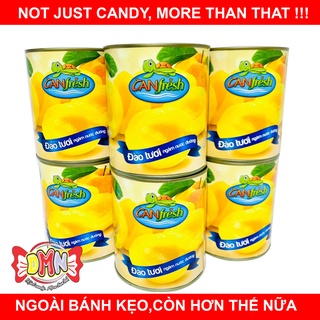 Đào tươi canfresh 820g đào giòn