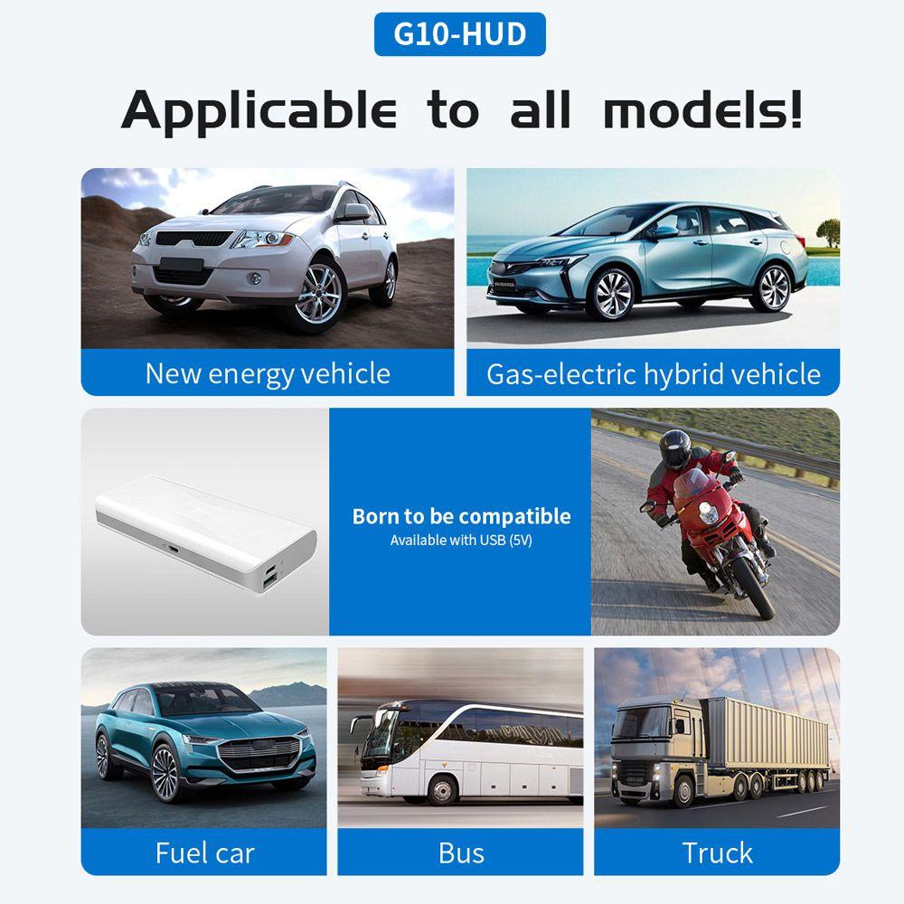 Thiết Bị Cảnh Báo Tốc Độ Điện Tử Hiển Thị GPS Cho Xe Hơi