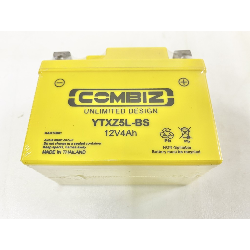 Bình ắc quy combiz -12V4A-12V5A-12V6A cho mọi loại xe