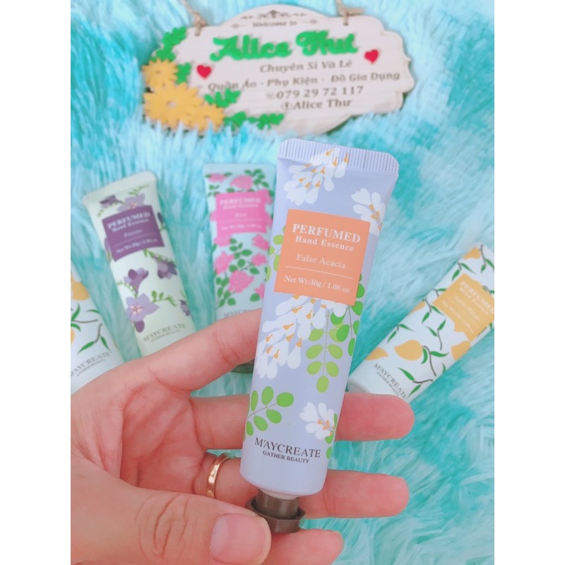 Kem Dưỡng Da Tay Mini Maycreate Hand cream Chính Hãng Nội Địa