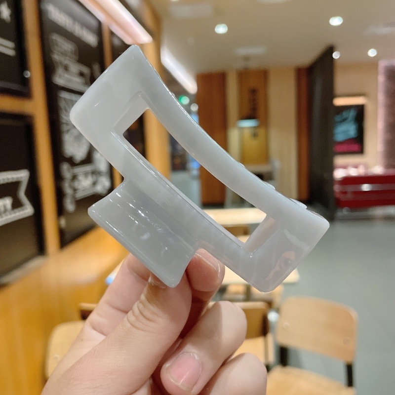 Kẹp Tóc Hình Cá Mập Cỡ Lớn Phong Cách Vintage Pháp