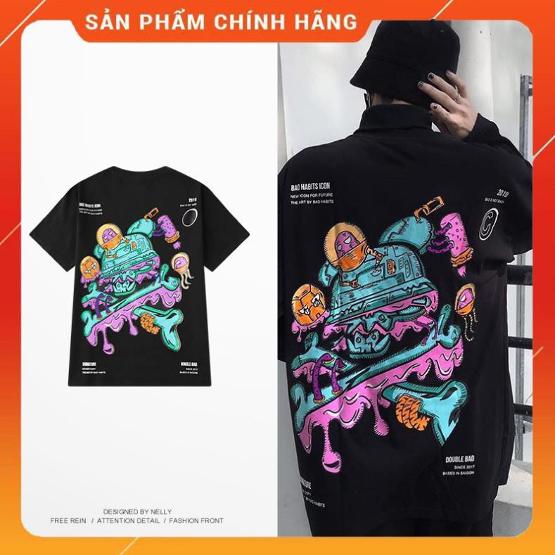 Áo phông Nelly tay lỡ chính hãng - Double Bad  ྇