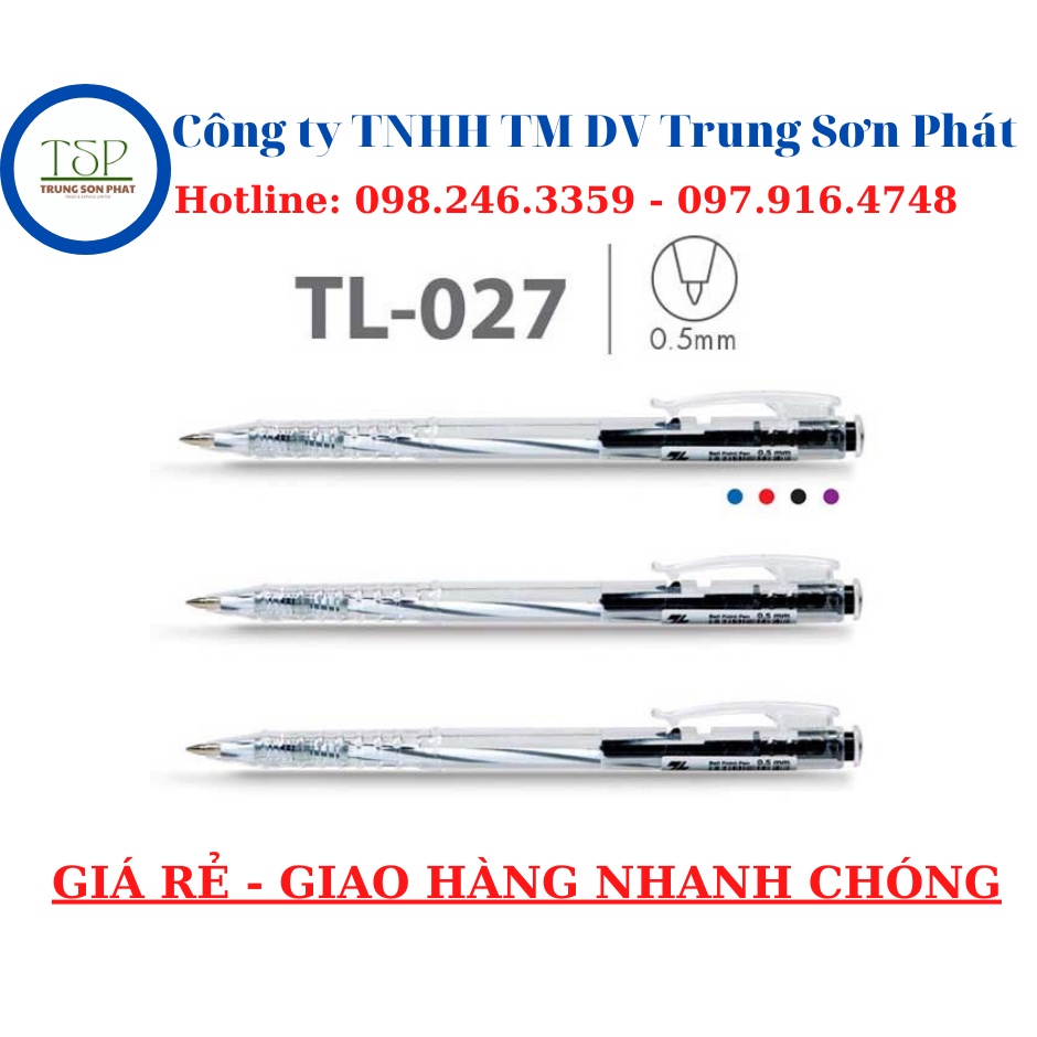 Bút bi Thiên Long TL - 027   .