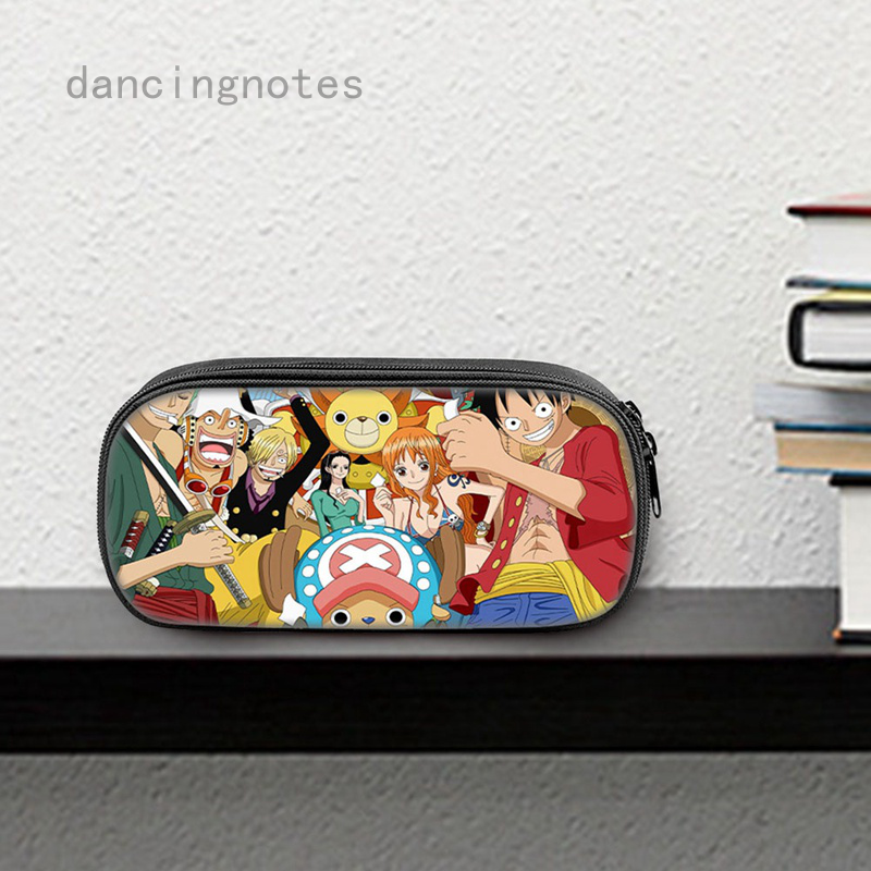 Túi Đựng Bút Bằng Vải In Hình Phim One Piece 3D