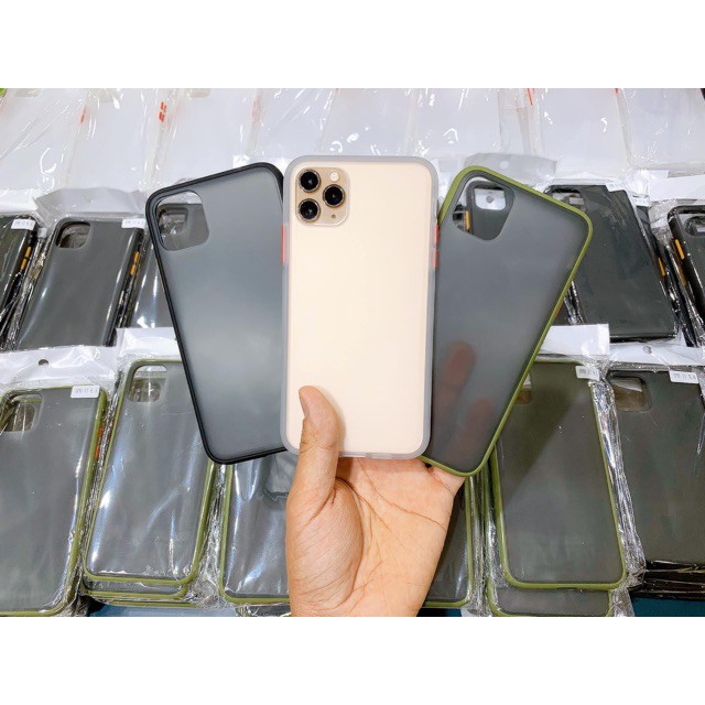 FREESHIP 50K ỐP NHÁM CHỐNG SOCK , VA ĐẬP , BÁM VÂN TAY 5 MÀU THỜI TRANG IPHONE #8