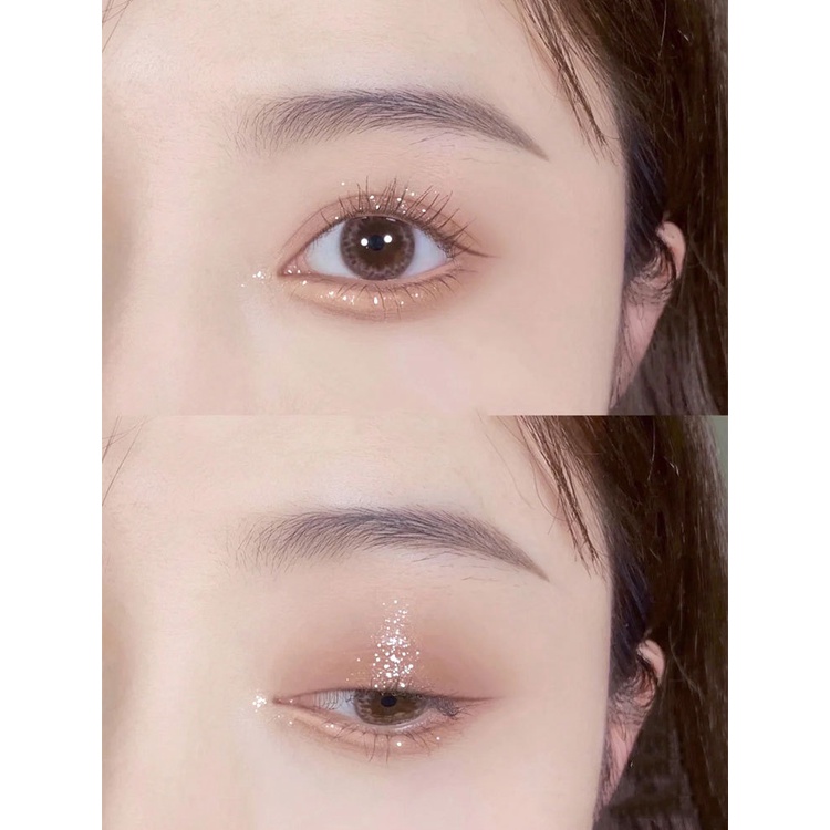 Phấn Mắt DAIMANPU Dạng Lỏng Matte Glitter Chống Thấm Nước Nhanh Khô Độ Bão Hòa Cao