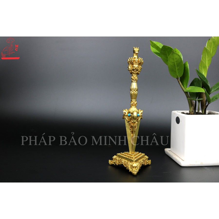 Dao phổ ba Kim Cang - Phổ Ba Mã Đầu Vàng | Dùng trong pháp đàn