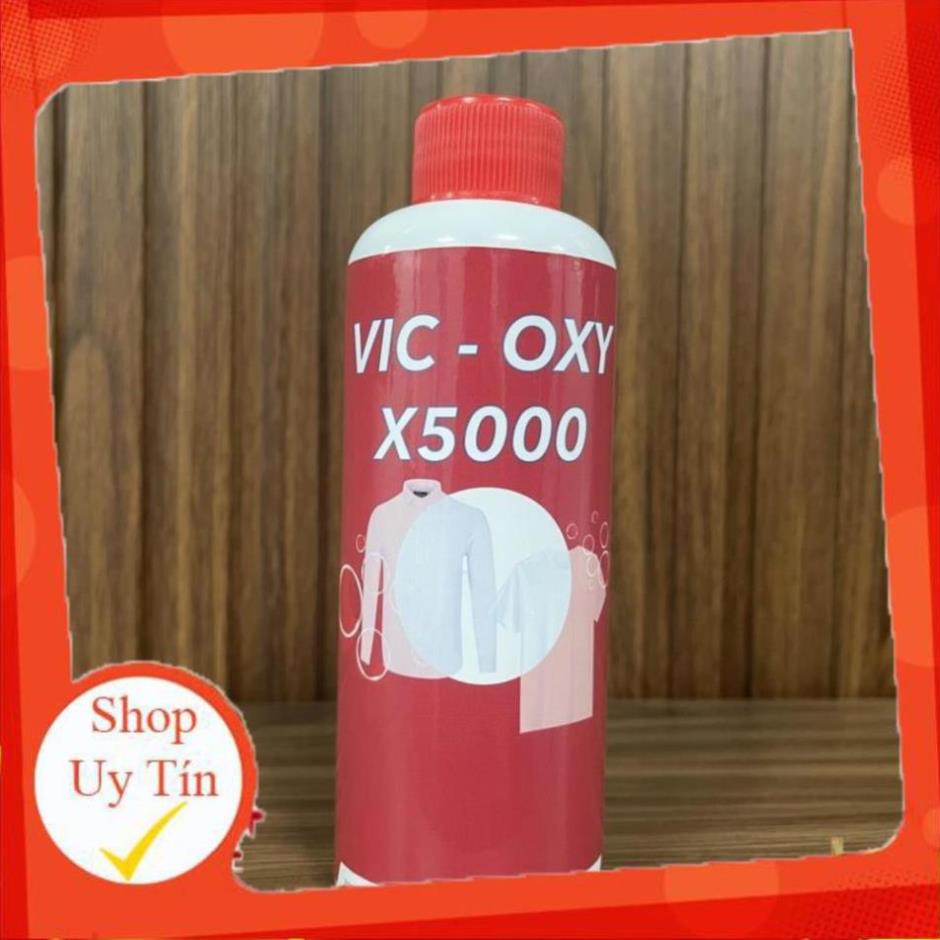 Tẩy Trắng X5000 - Vic oxy,Tẩy trắng quần áo