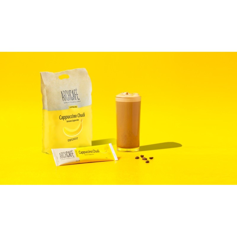 Cappuccino Chuối - dạng túi 50 gói