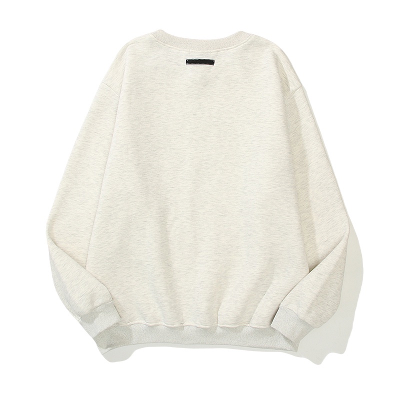 [ Mã 12FASHIONSALE1 giảm 10K đơn 50K ] Áo nỉ tay dài cổ tròn họa tiết in chữ thời trang cho nam và nữ | BigBuy360 - bigbuy360.vn