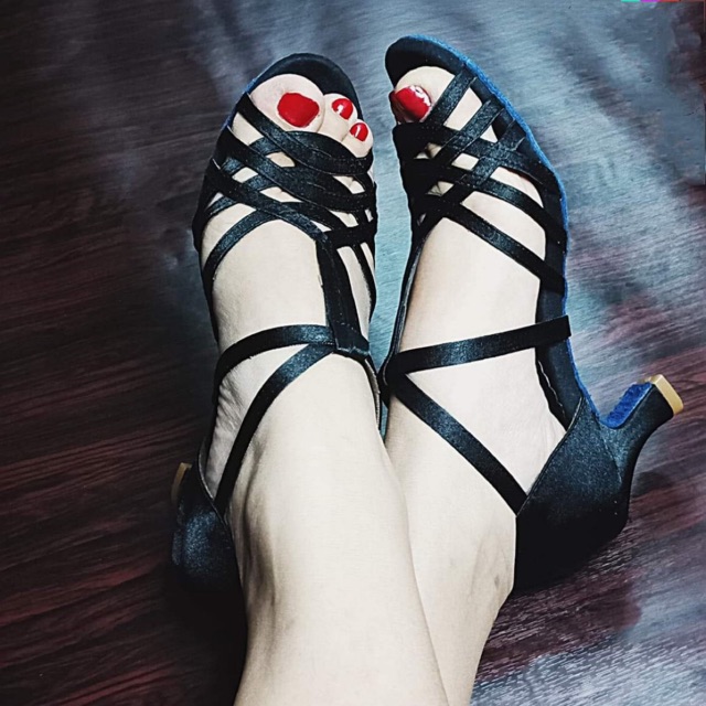 Giày khiêu vũ latin nu