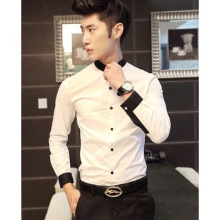 SƠ Mi TRẮNG VIỀN ĐEN