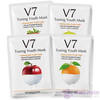 Combo 10 mặt nạ sữa chua dưỡng trắng da v7 chính hãng