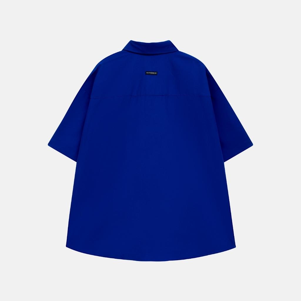 ÁO SƠMI CỘC TAY BOIZ LIGHT áo sơ mi cộc tay form rộng unisex