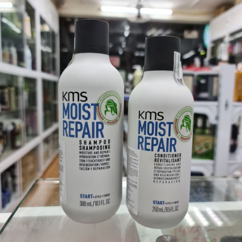 DẦU GỘI XẢ KMS DƯỠNG ẨM PHỤC HỒI MOISTREPAIR 300ML- 250ML