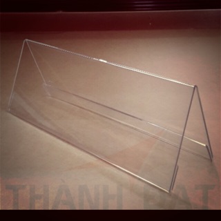 Bảng chức danh mica chữ A 8*20cm